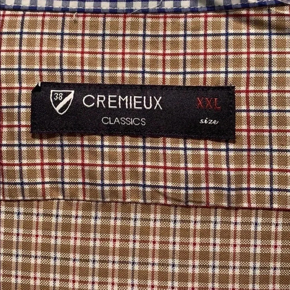 Cremieux Oxford Long Sleeve Shirt 100% Cotton Men’s XXL New - Picture 6 of 13